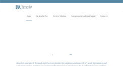 Desktop Screenshot of benedict.bm